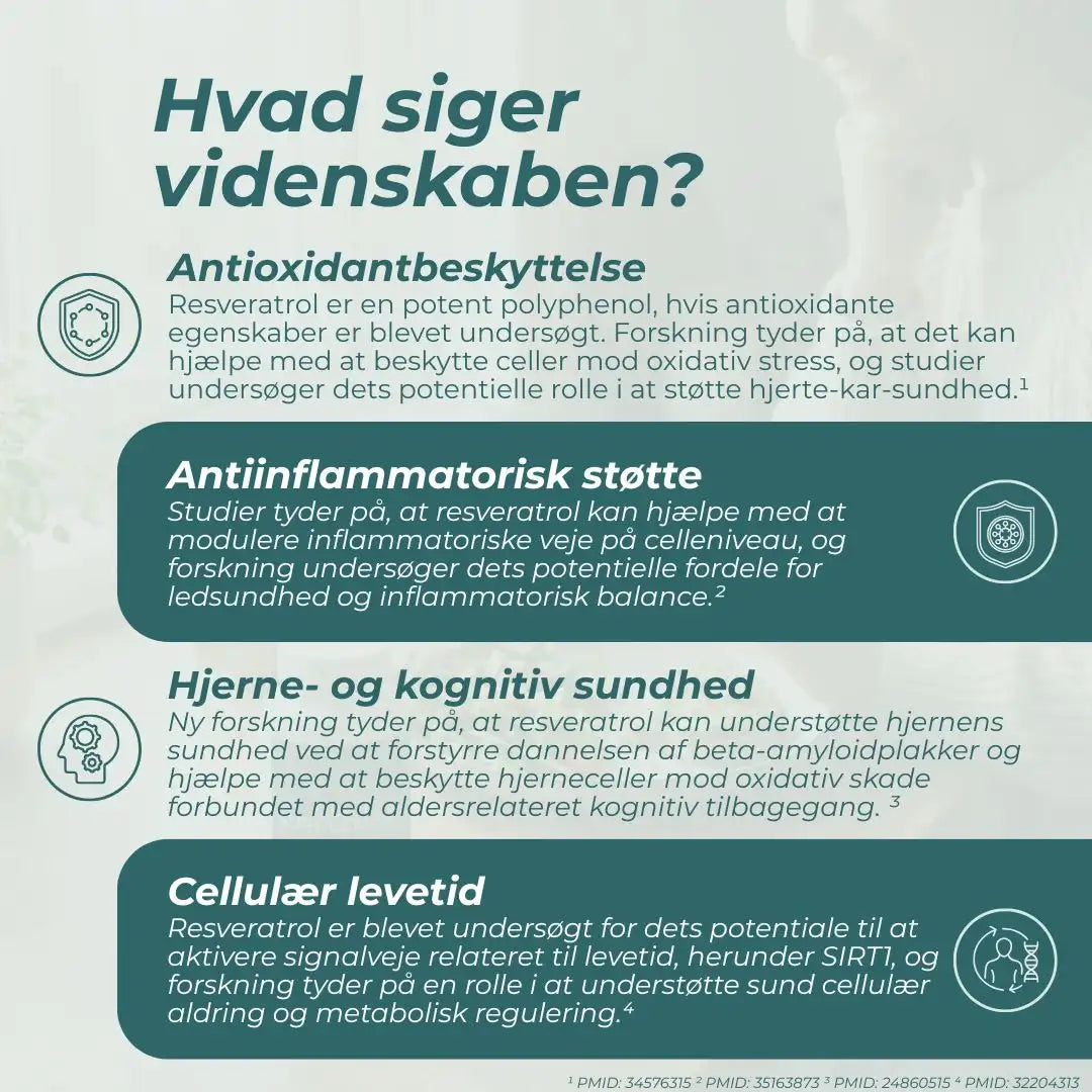 Resveratrol videnskab og studie