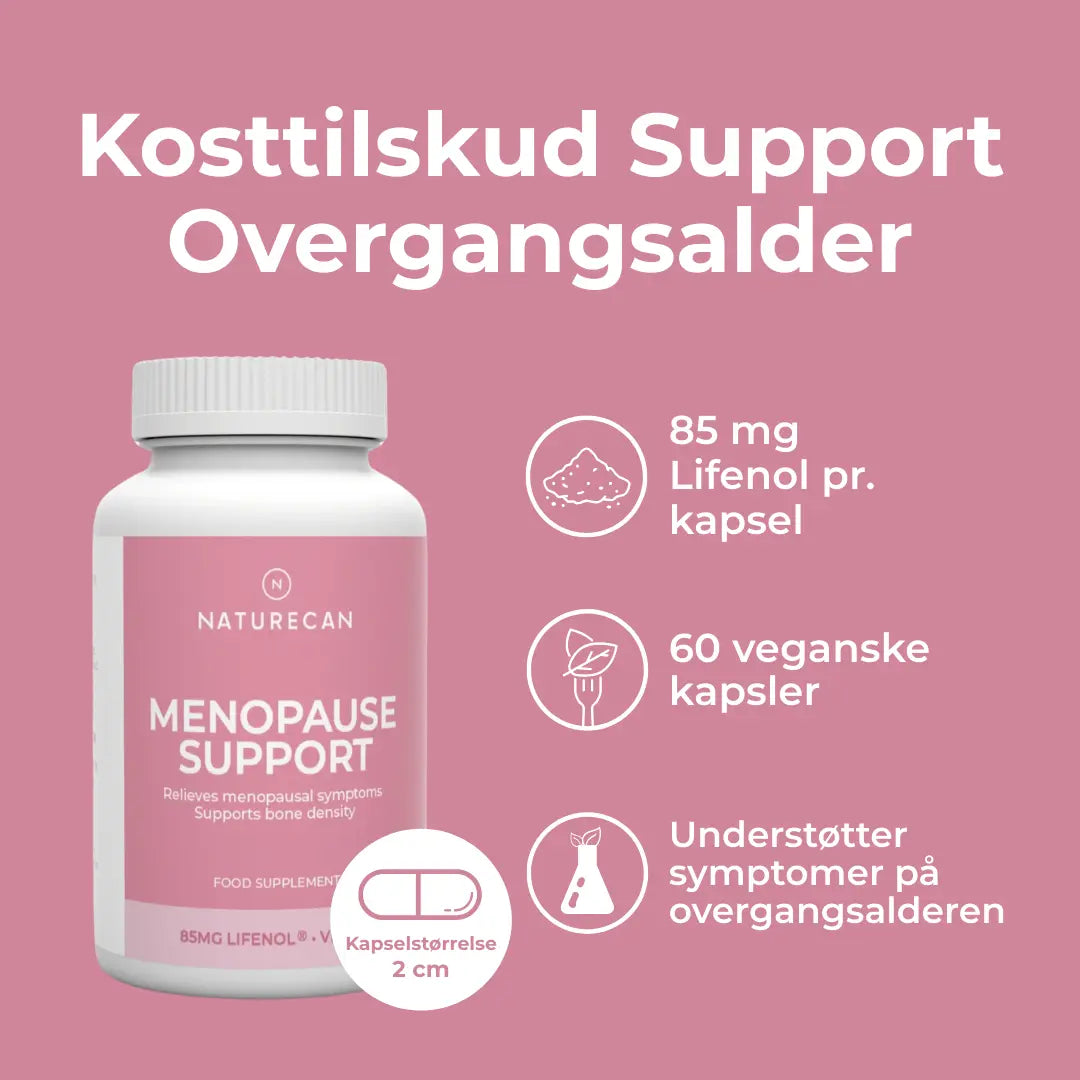 Kosttilskud Support Overgangsalder