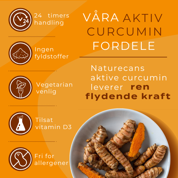våra aktiv curcumin fordele