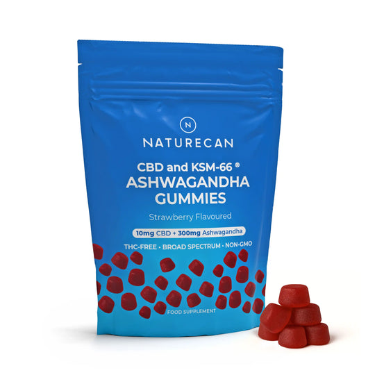 CBD og Ashwagandha vingummier
