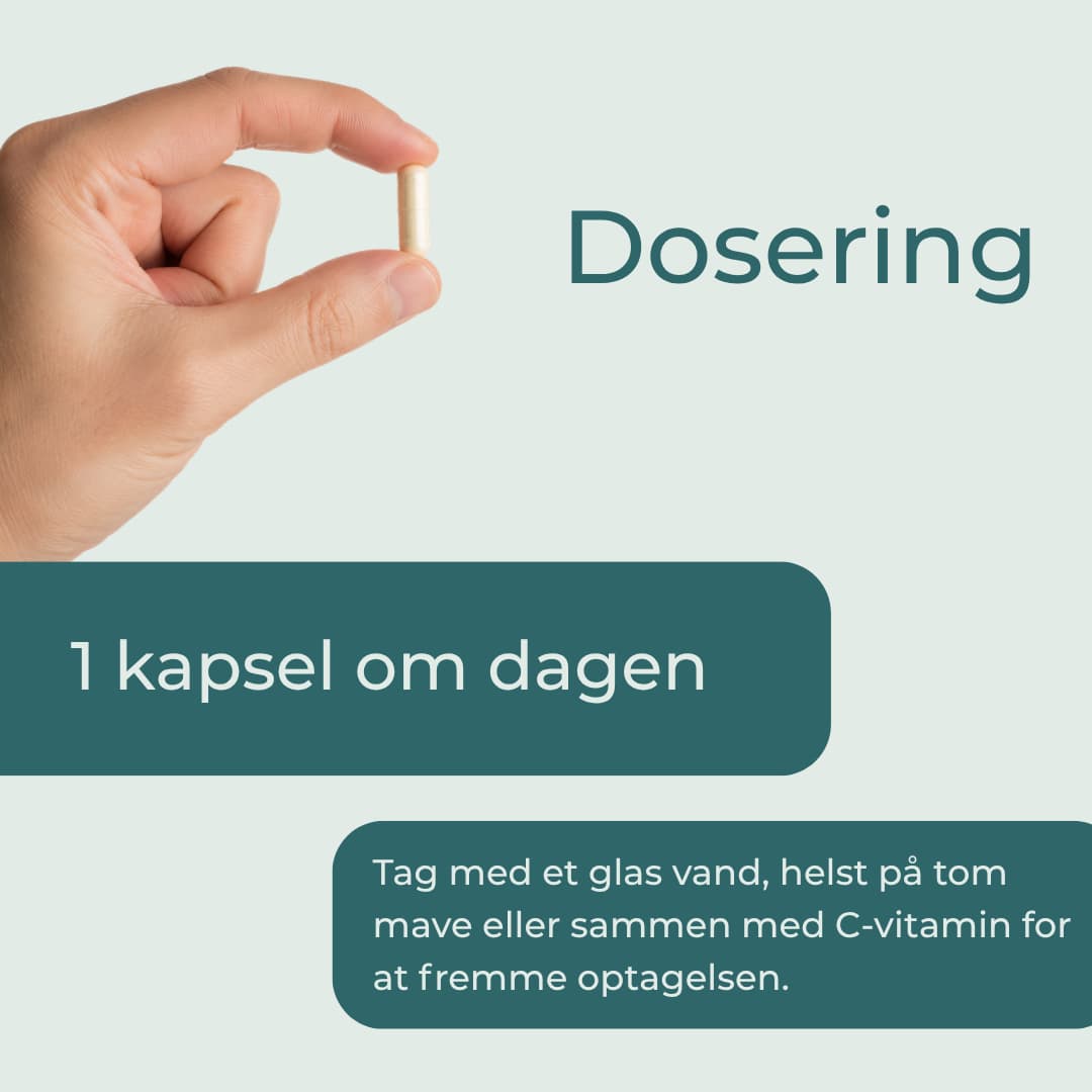 dosering jern
