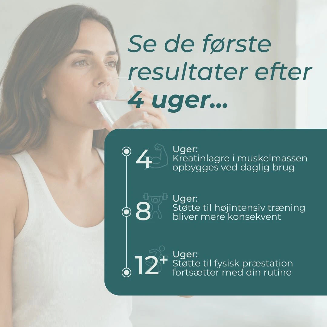 Kreatin resultater