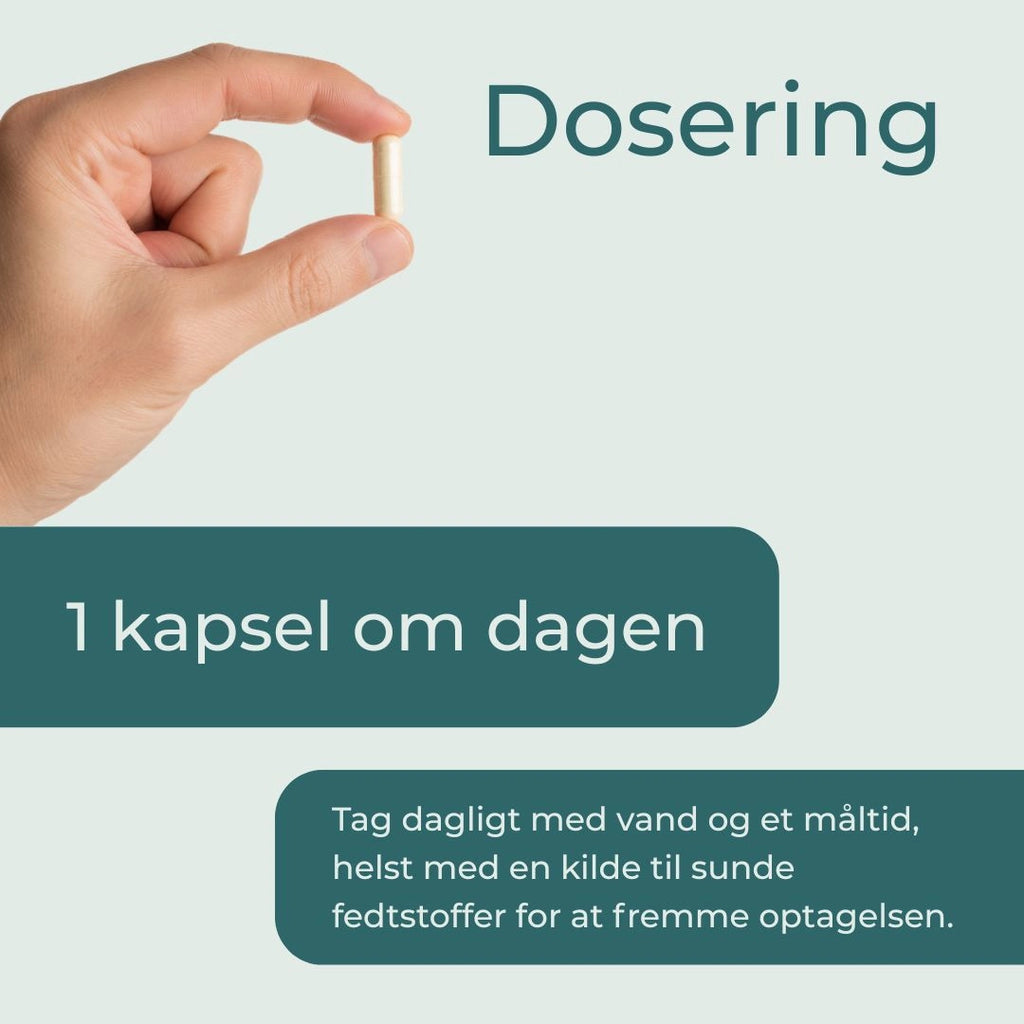 Vitamin D3/K2 kapsler dosering