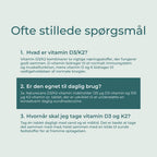 Vitamin D3/K2  FAQs