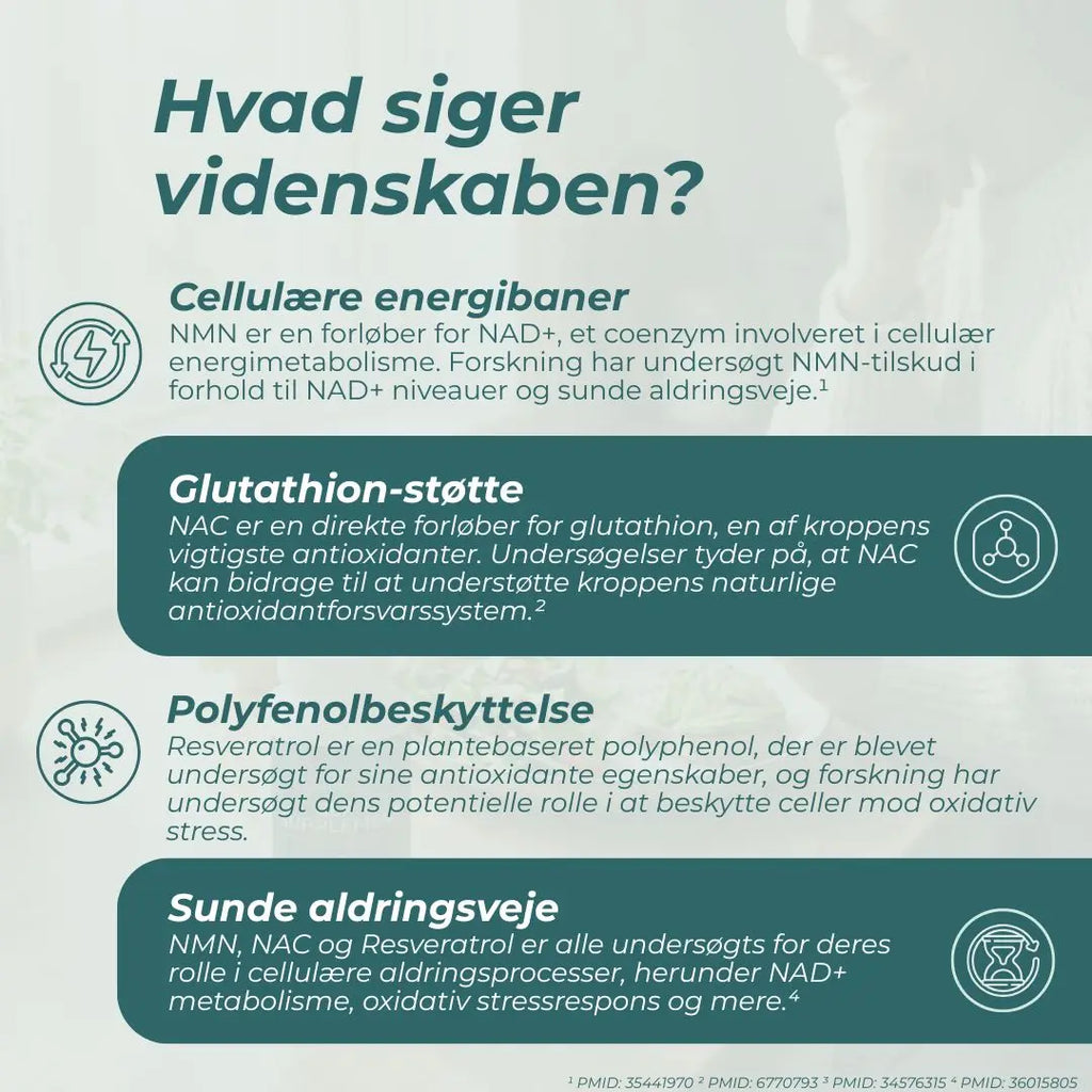 Longevity kosttilskud videnskab