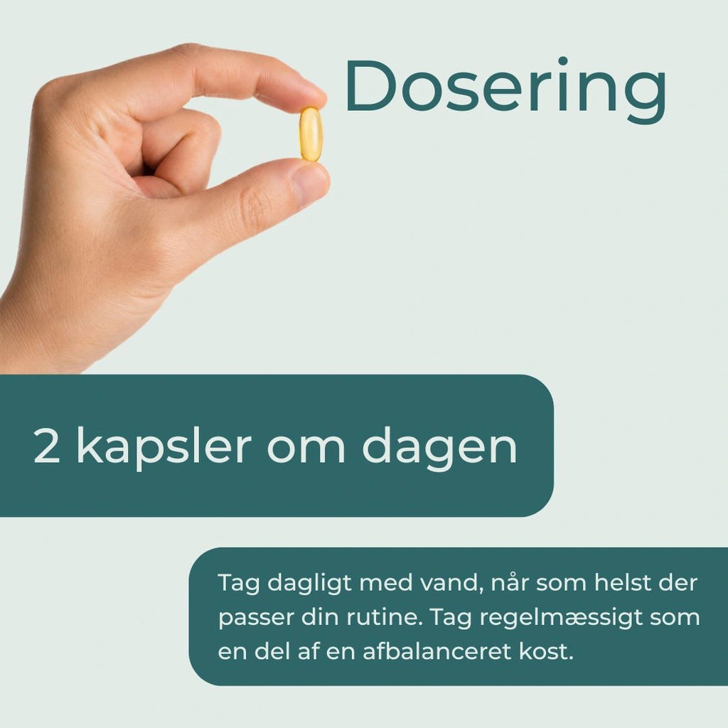 Vegansk omega-3 kapsler dosering