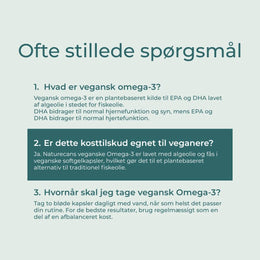 FAQs vegansk omega-3