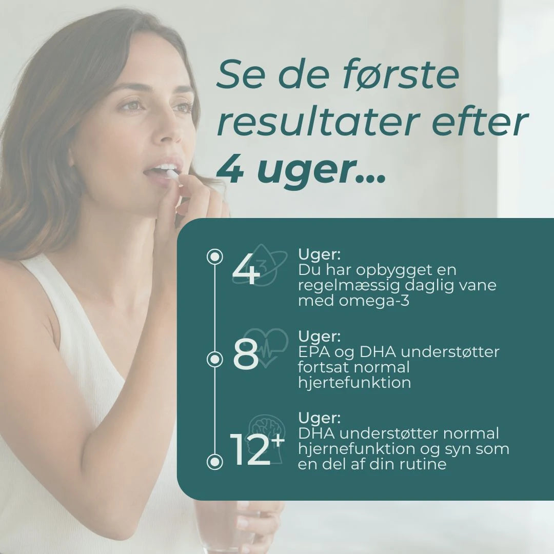 Omega-3 resultater