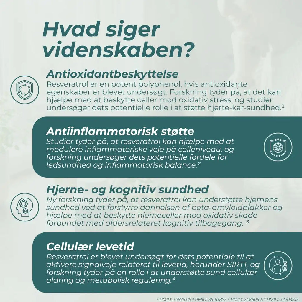 Resveratrol videnskab og studie