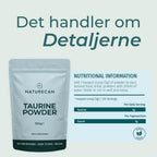Taurin ernæringsoplysninger
