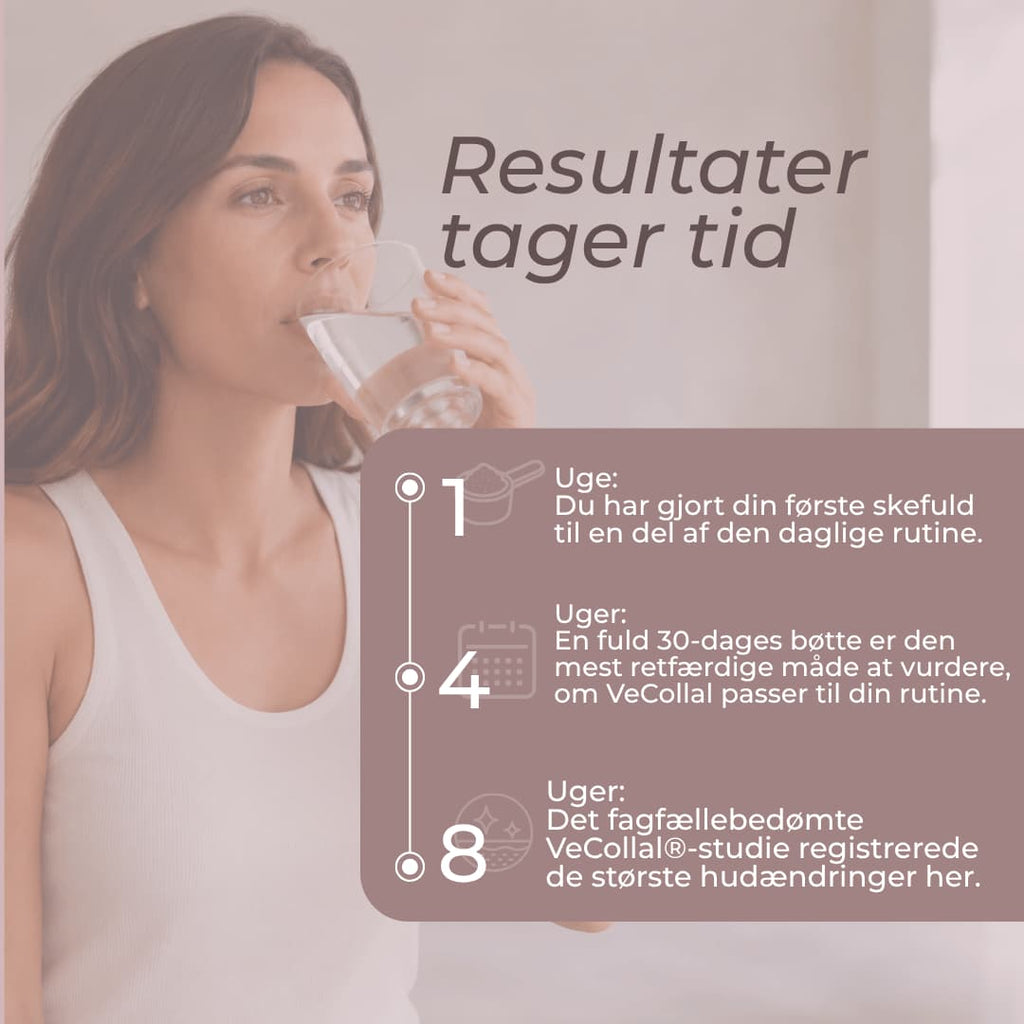 vegansk kollagen resultat uger