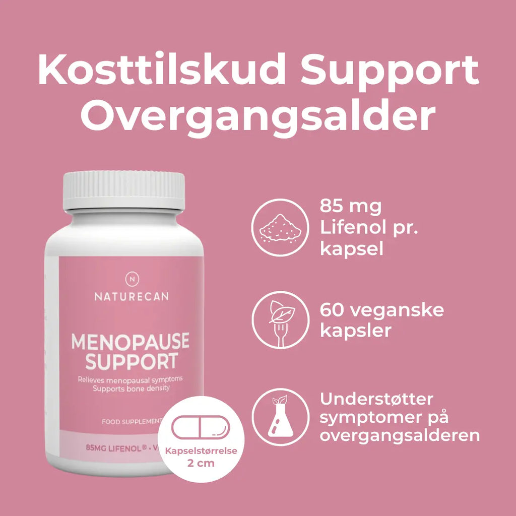 Kosttilskud Support Overgangsalder