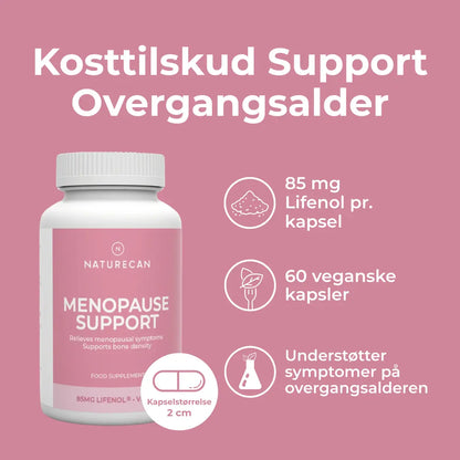 Kosttilskud Support Overgangsalder