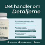 berberine nutritional information