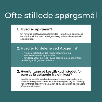 FAQ apigenin