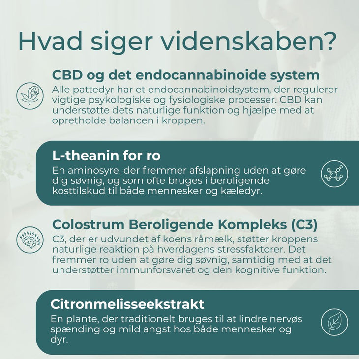 videnskapen cbd beroligende
