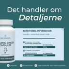 detaljerne om ingefær piller