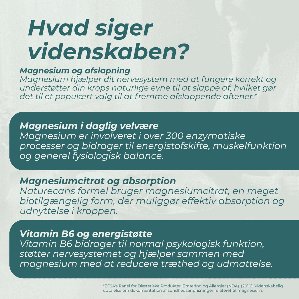 videnskaben om Magnesium Gummier