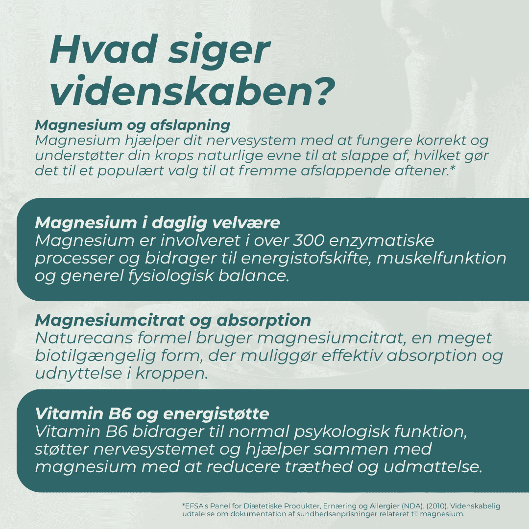 videnskaben om Magnesium Gummier