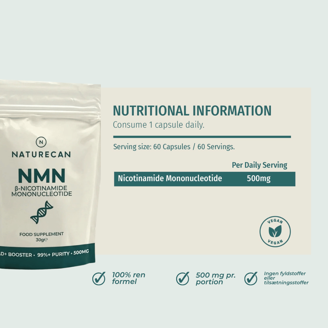 nmn pulver nutritional information
