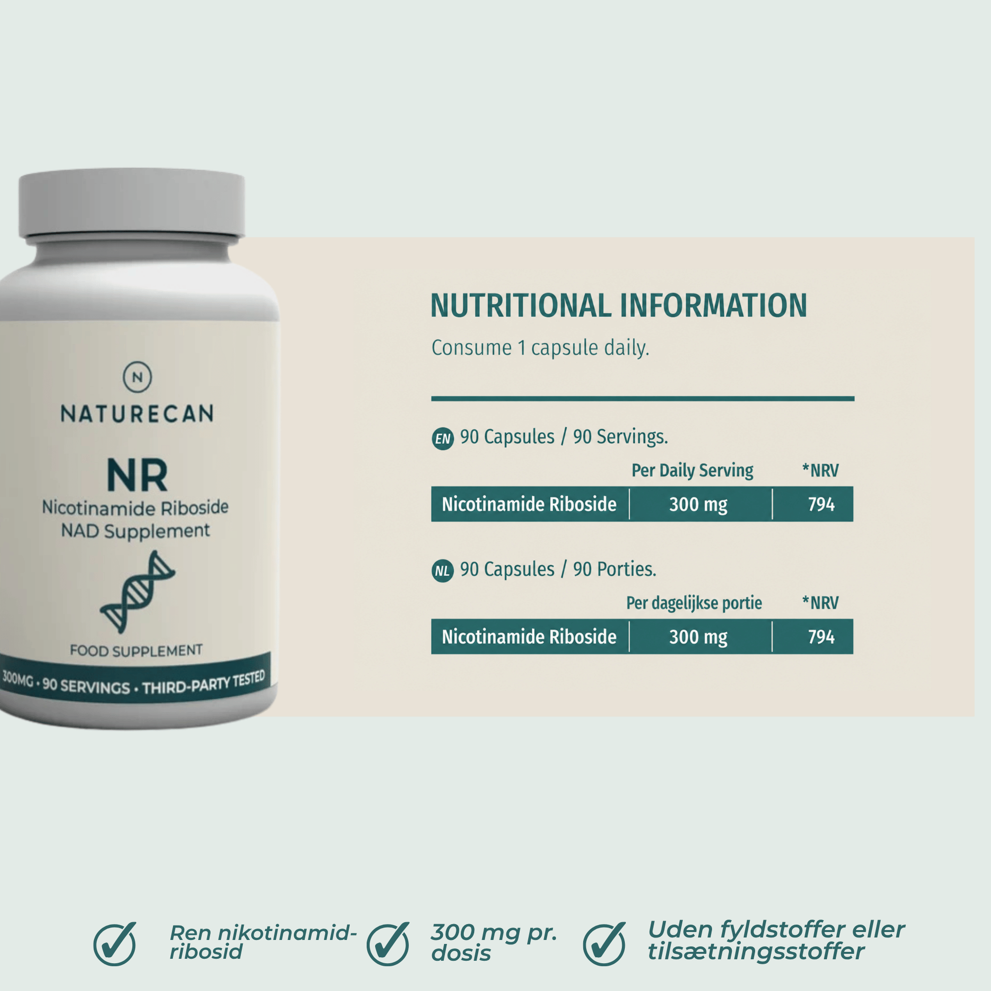 nutritional information nr 