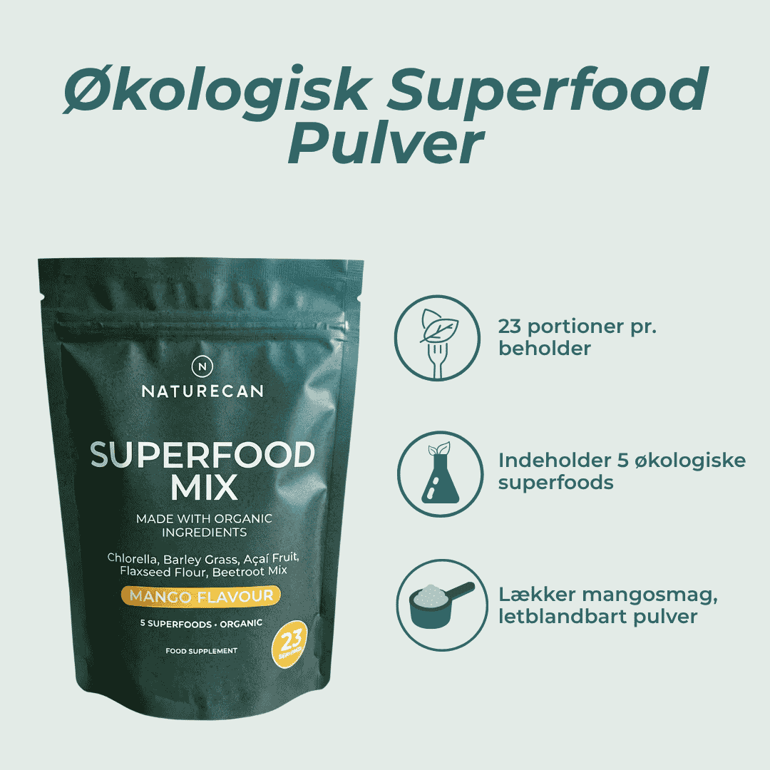 Økologisk Superfood Pulver Naturecan