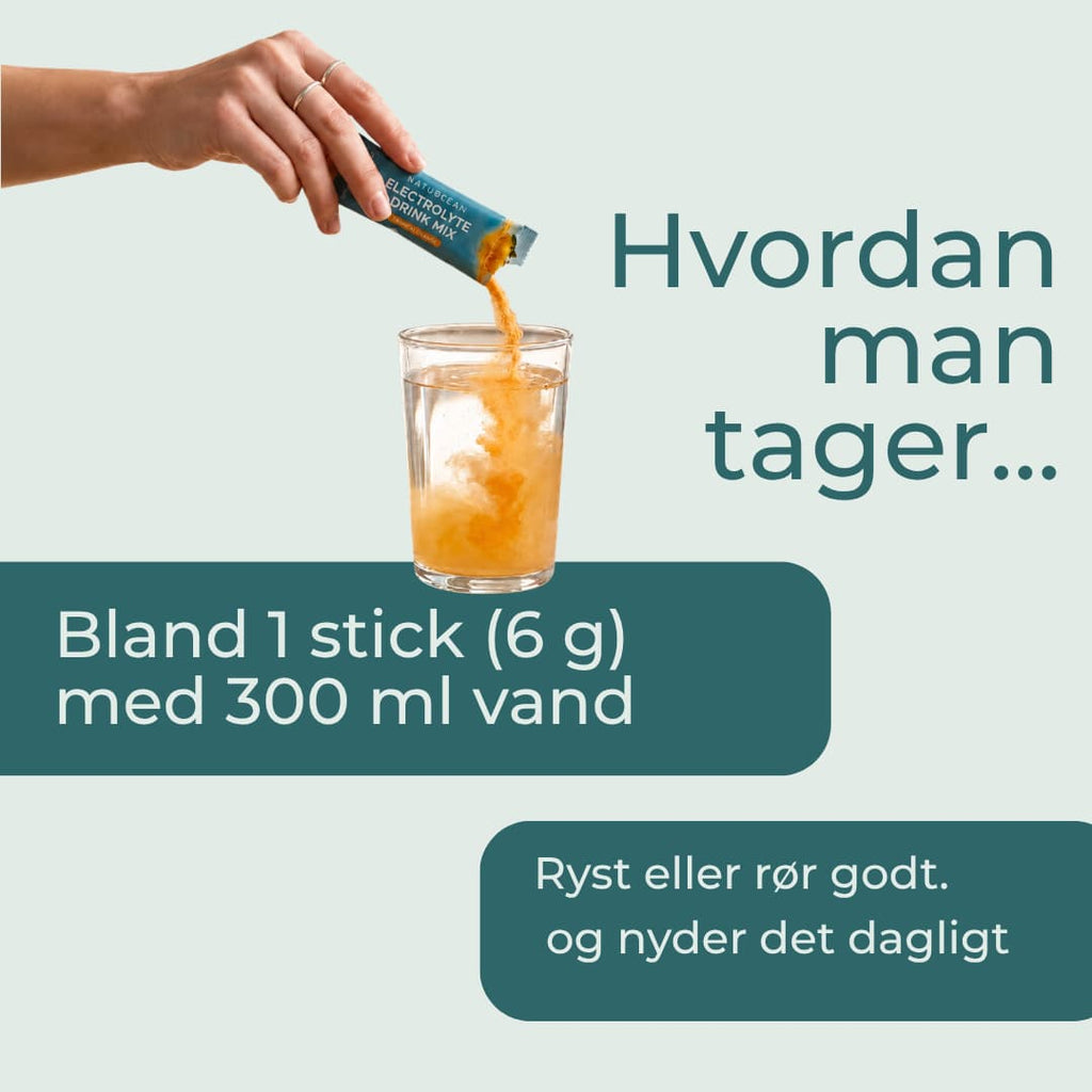 kvordan man tager elektrolytter