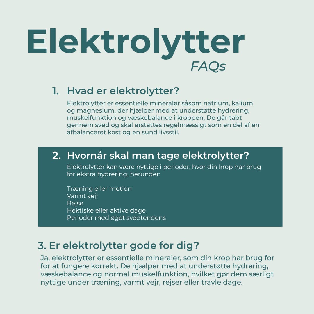  elektrolytter faqs