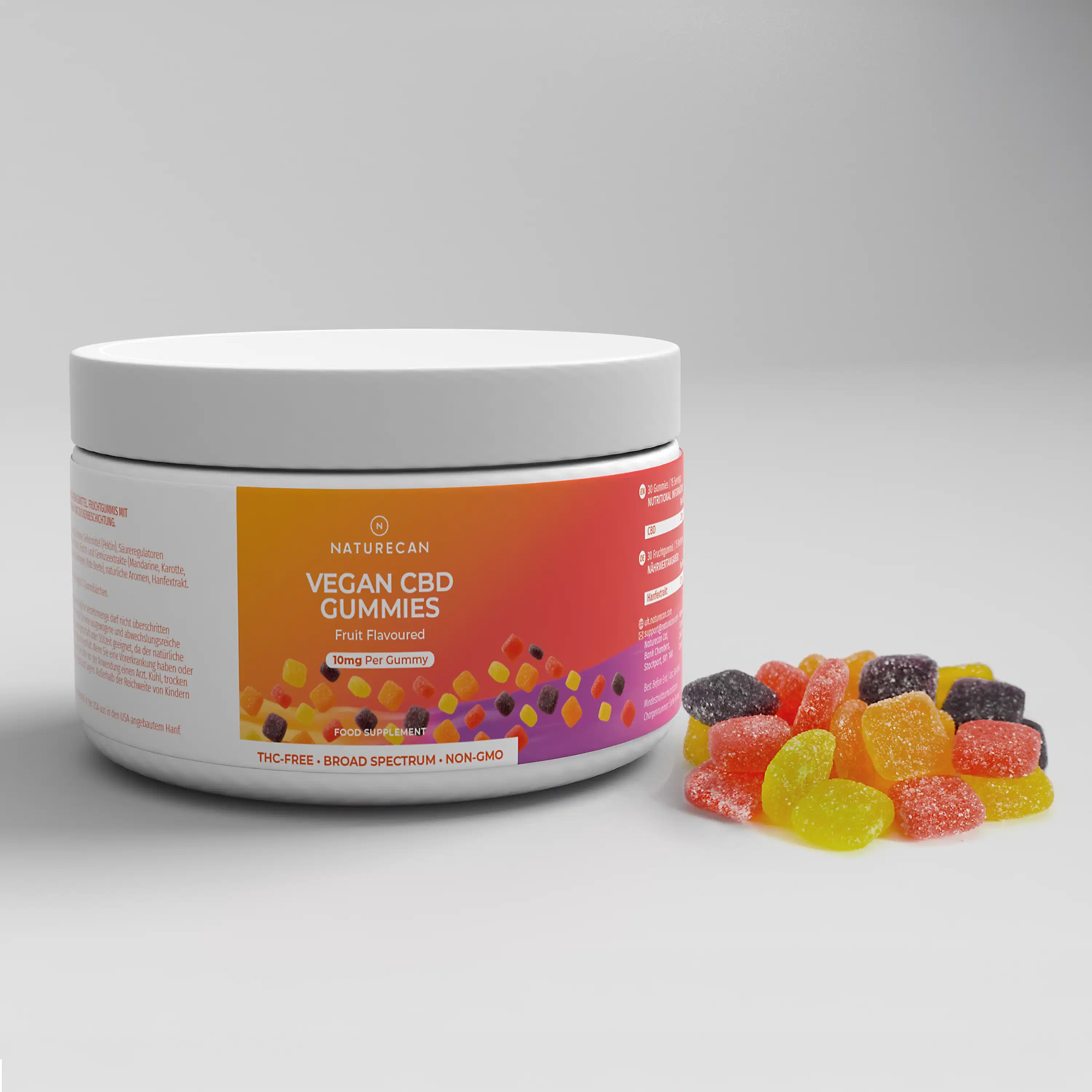 Veganske CBD Vingummier