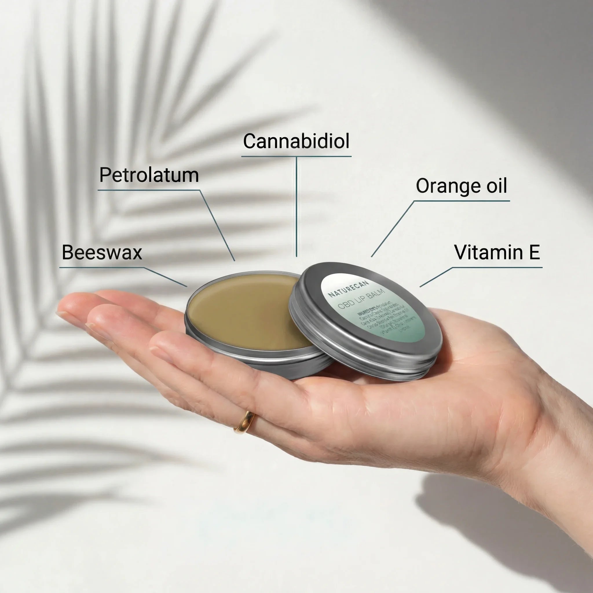 CBD Læbesalve ingredienser