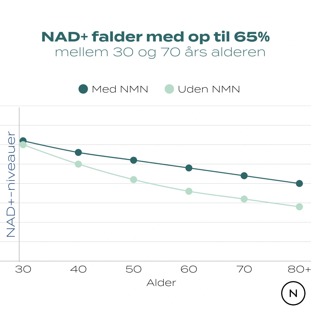 NAD+ niveauer