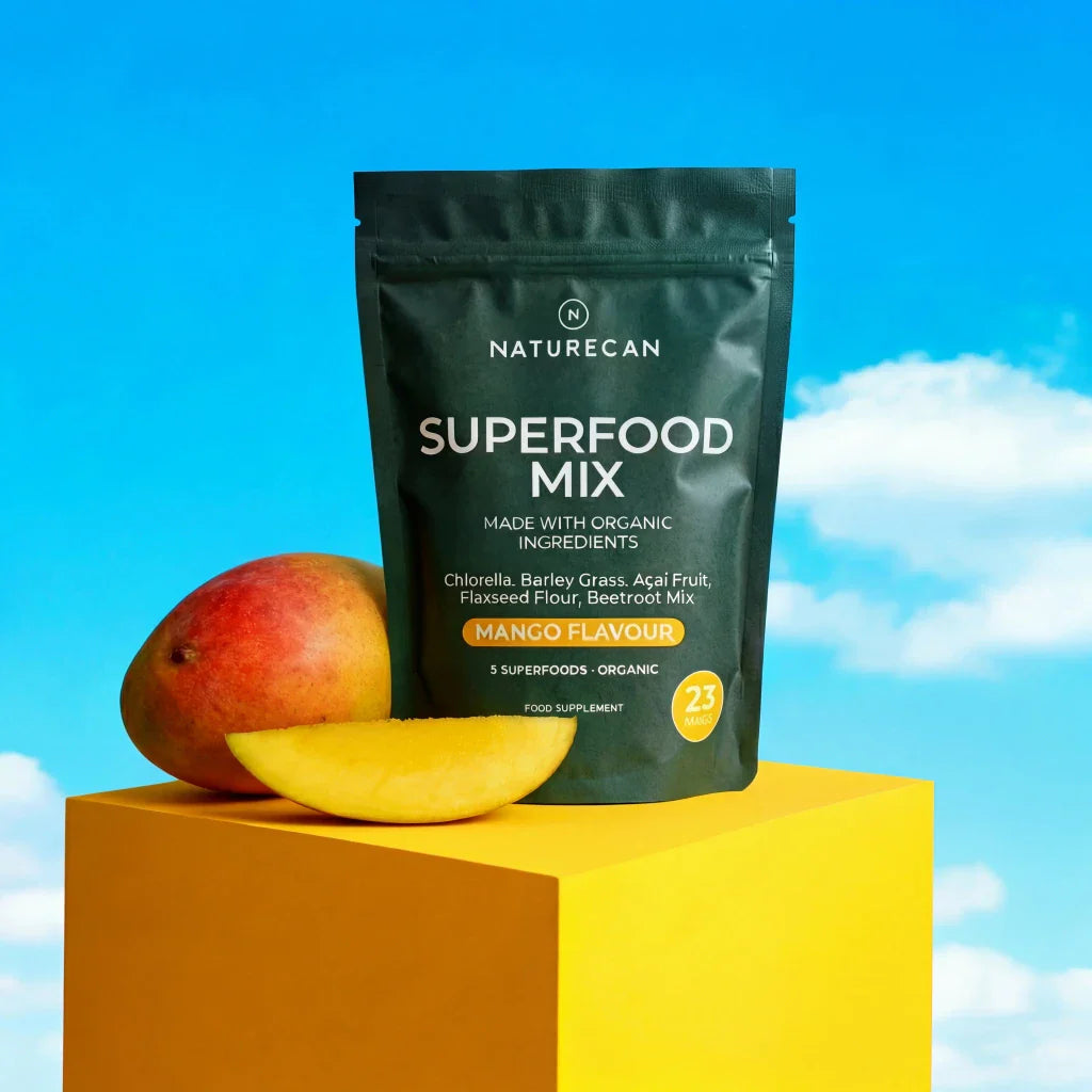Økologisk Superfood Pulver Mango