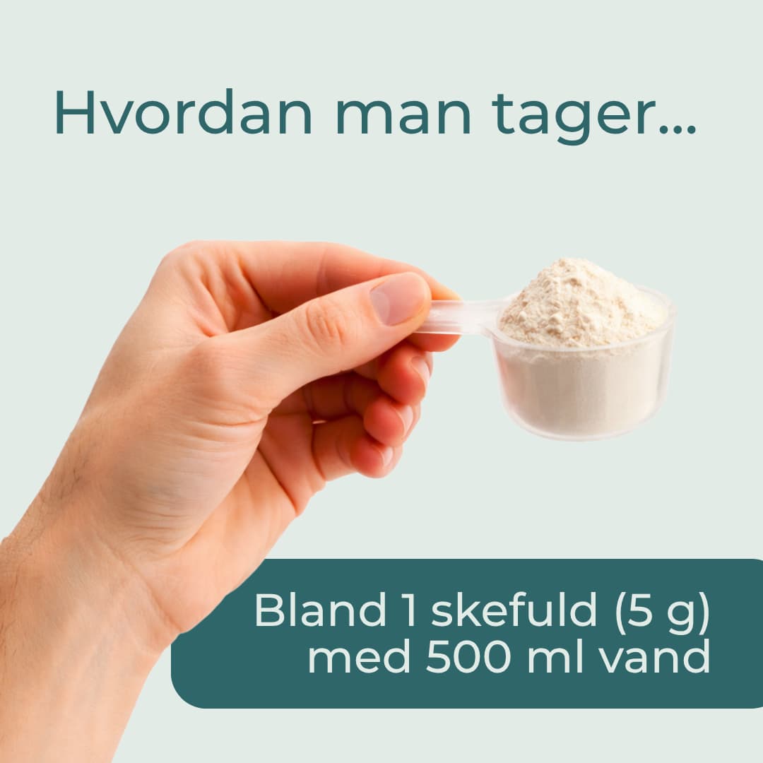 hvordan man taget longevity mix pulver