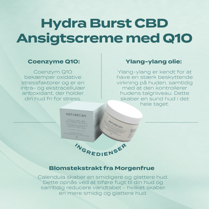 Informationer omkring CBD Ansigtscreme med Q10